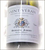 ワイン　Domaine Jobert-Saint Veran
